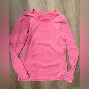 Under Armour Women's Pink Long Sleeve Top
